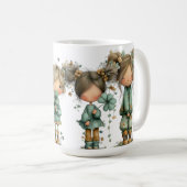 CUTE QUIRKY LITTLE IRISH GIRLS  KAFFEETASSE (VorderseiteRechts)