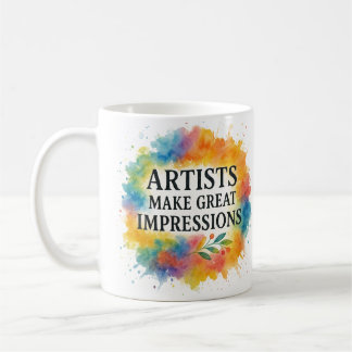 Cute quote. Artist coffee mug Kaffeetasse