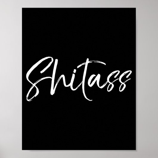 Cute Quote For Women Sarcastic Gag Gift Poster (Vorne)