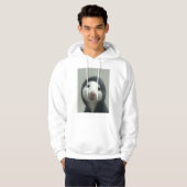 Cute Rabbit Face Pullover Hoodie (Vorne ganz)