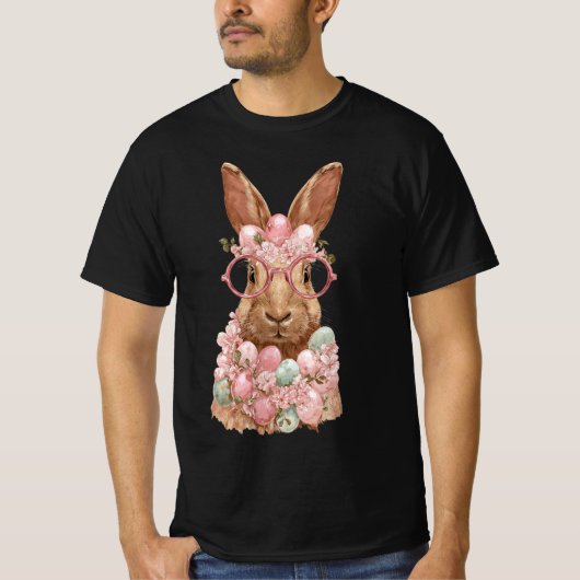 Cute Rabbit Gift T-Shirt (Vorderseite)