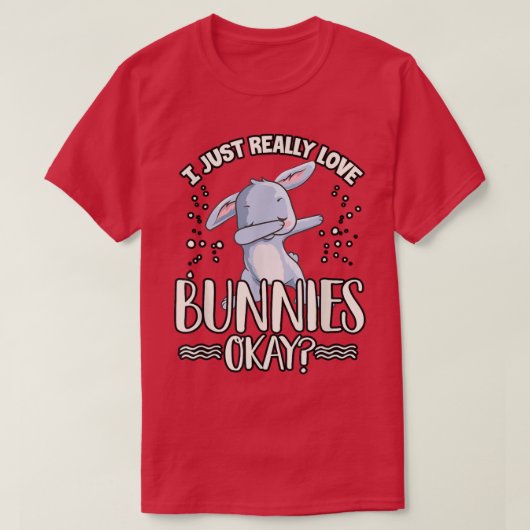 Cute Rabbit Lover Graphic Women Men Kids Bunny T-Shirt (Design vorne)