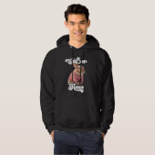 Cute Rabbit Retro Winter Ski Rabbit Hoodie (Vorne ganz)