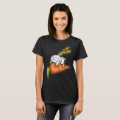 Cute Rabbit Sleeping On A Carrot On Easter T-Shirt (Vorne ganz)