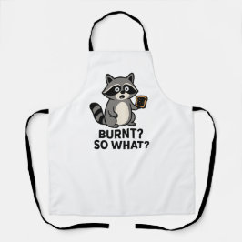 Cute Raccoon Cooking Apron – Funny Animal  Schürze
