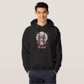Cute Raccoon Couple with Hearts Hoodie (Vorne ganz)