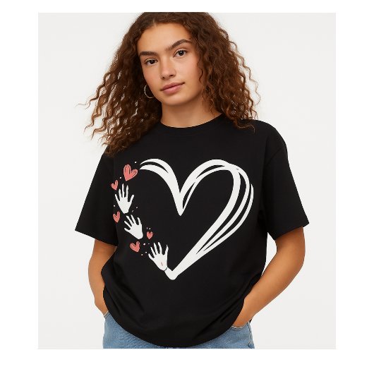 Cute Raccoon Paw Print Heart Tri-Blend Shirt