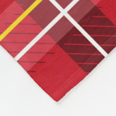 Cute Raccoon Santa I've been nice Fleecedecke (Ecke)