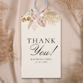 Cute Rainbow Boho Bridal Shower Geschenkanhänger