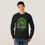 Cute Rainbow St Patricku2019s Day Luck Fourth Grad T-Shirt (Vorne ganz)