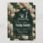 Cute Ranunculus Themed Summer Party Einladung (Vorne/Hinten)