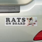 (Cute) Ratten man board Autoaufkleber (Auf Auto)