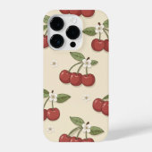 Cute Red Cherry Blossom Phone Case iPhone Hülle (Rückseite)