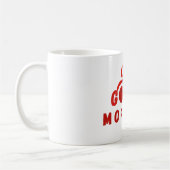 Cute Red Cherry Bow Good Morning Coffee Mug Kaffeetasse (Links)