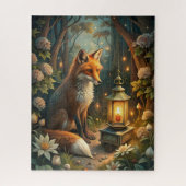 Cute Red Fox Puzzle (Vertikal)