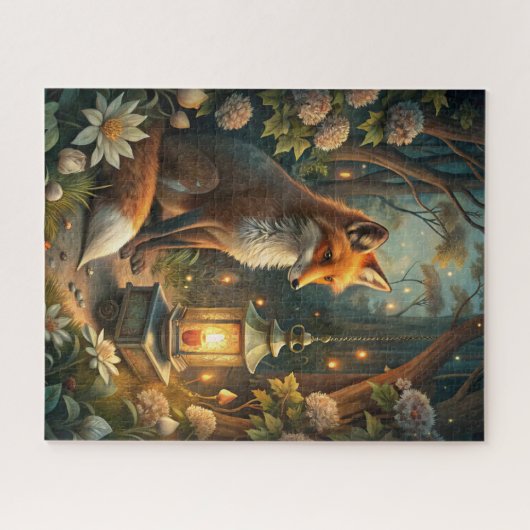 Cute Red Fox Puzzle (Horizontal)