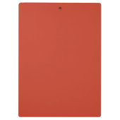 Cute Red Hearts Seamless Love Pattern on Pink Klemmbrett (Rückseite)