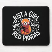 Cute Red Panda Costume For Women Girls Kids Red Pa Mousepad (Vorne)