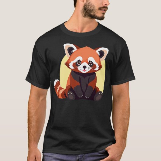Cute Red Panda Lover Red Pandas Animal Owner T-Shirt (Vorderseite)