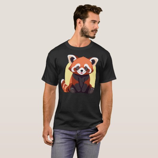 Cute Red Panda Lover Red Pandas Animal Owner T-Shirt (Vorne ganz)