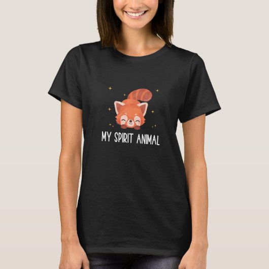 Cute Red Panda    Red Panda My Spirit Animal T-Shirt (Vorderseite)