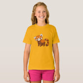 Cute Red Panda T-Shirt (Vorne ganz)