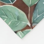 Cute Red Squirrel Moonlit Night Sky Personalized Fleecedecke (Ecke)