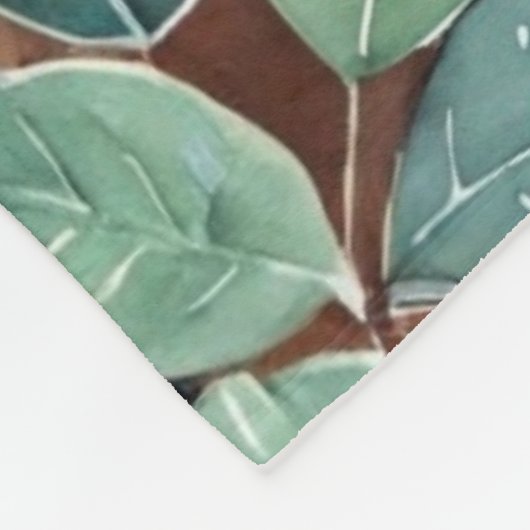 Cute Red Squirrel Moonlit Night Sky Personalized Fleecedecke (Ecke)