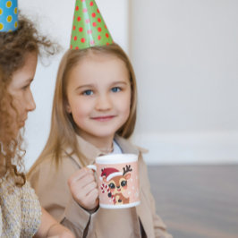 Cute Reindeer Christmas Mug Kaffeetasse