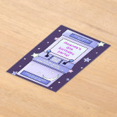 Cute Retro Arcade Game Kids Birthday Acryleinladungen (Ablage )