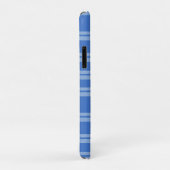 Cute Retro Blue Gingham Plaid Pattern Case-Mate iPhone Hülle (Hinten/Rechts)