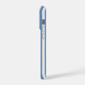 Cute Retro Cherry Stripes iPhone Hülle (Linke Seite)