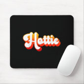 Cute Retro Vintage Hottie Mousepad (Mit Mouse)
