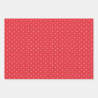 Cute Ribbon Love Seamless Pattern Wrapping Paper,  Geschenkpapier Set