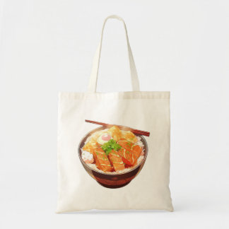 Cute Rice Bowl Tote Bag Tragetasche