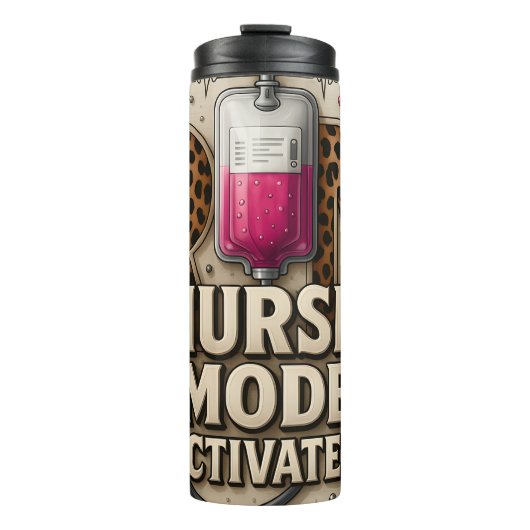 Cute RN Nurse Thermosbecher (Vorderseite)