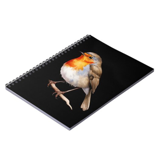 Cute Robin Notizblock (Linke Seite)