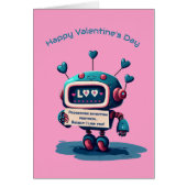 Cute Robot Happy Valentines Day -I like you (Vorne)