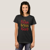 Cute Rocking The Beach Hair Summer and Summertime T-Shirt (Vorne ganz)