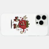 Cute Roller Skating Strawberry Case-Mate iPhone Hülle (Rückseite (Horizontal))