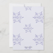 Cute Rolling Pin Cookie Exchange Holiday Invite Einladung (Rückseite)