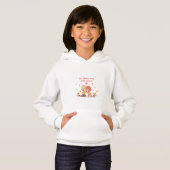 Cute Romantic Anime Couple - Love Moment Hoodie (Vorne ganz)