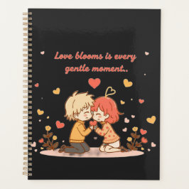 Cute Romantic Anime Couple - Love Moment Planer