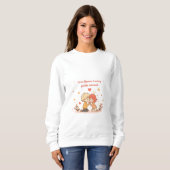 Cute Romantic Anime Couple - Love Moment Sweatshirt (Vorne ganz)