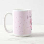 Cute Romantic Couple Names Valentines Day Kaffeetasse (Links)
