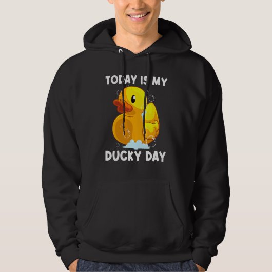 Cute Rubber Duck For Men Women Kids Rubber Duckie  Hoodie (Vorderseite)