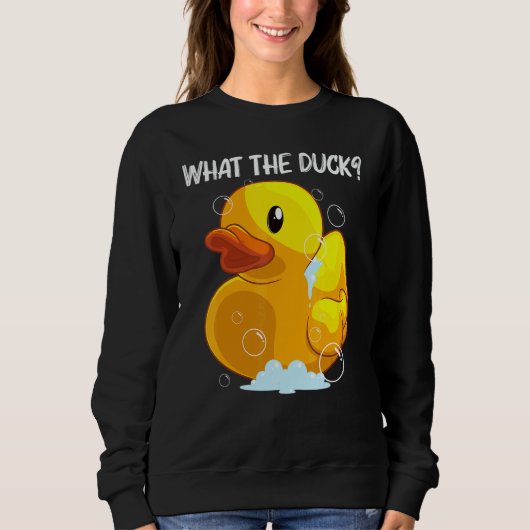 Cute Rubber Duck For Men Women Kids Rubber Duckie Sweatshirt (Vorderseite)