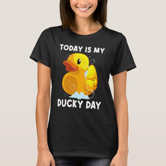 Cute Rubber Duck For Men Women Kids Rubber Duckie T-Shirt (Vorderseite)