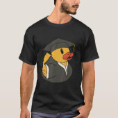 Cute Rubber Duck Graduate Rubber Ducky Rubber Duck T-Shirt (Vorderseite)
