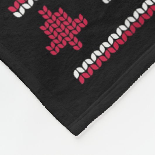 Cute Rubber Duckie Duck Christmas Santa Clause Fleecedecke (Ecke)